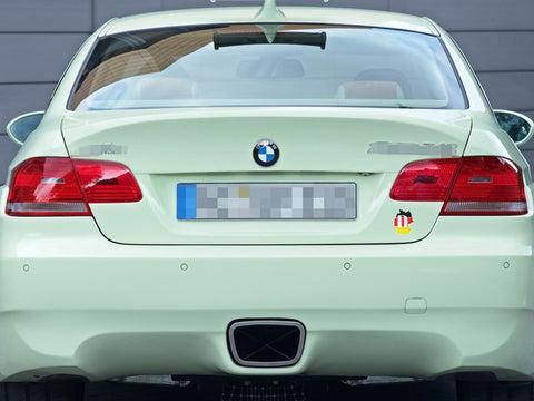 1x Germany Deutschland Map Badge For German Cars Audi BMW Mercedes MINI Mercedes-Benz Porsche Volksawgen Decoration