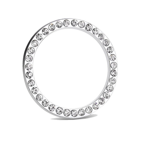 1 Piece Car Engine Start Stop Ignition Diamond Emblem Sticker Decoration Universal Fit