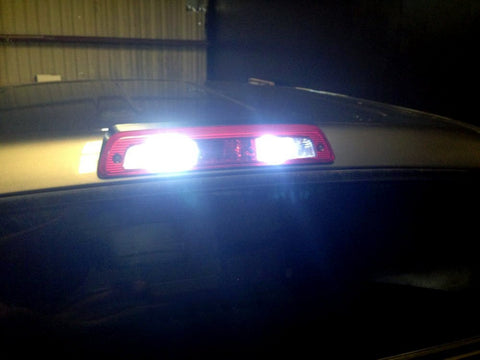 2x 1157 BAY15D 10W 15-SMD Bright White LED Bulbs For Backup Reverse,Turn signal,Tail lights