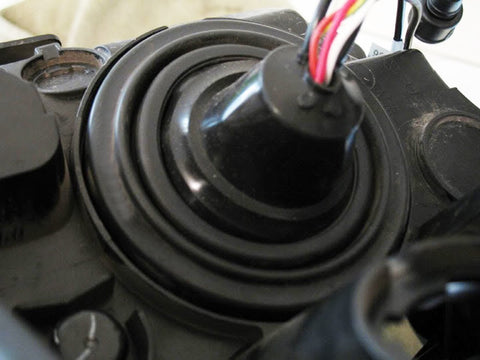 Rubber Housing Dust Seal Caps HID LED Light Aftermarket Headlamp Retrofit