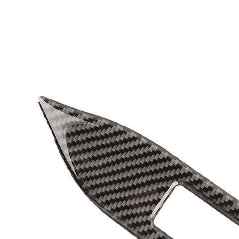 Car Interior Multimedia Control Center Console Penal Trim Carbon Fiber Sticker For Ford Mustang 2015-2020