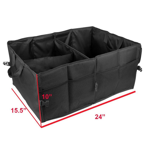 Car Trunk SUV Cargo Organizer Foldable Collapsible Multipurpose Storage Container Box Bag Tool Case