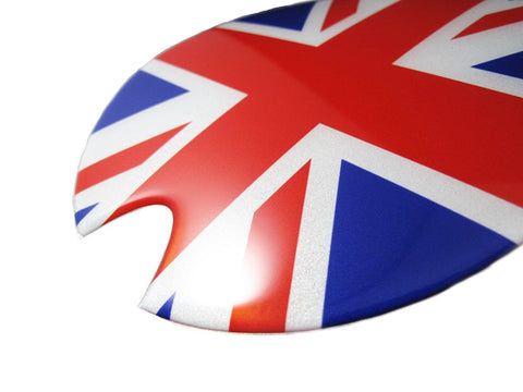 Ultra Thick Plastic Vinyl Sticker For Mini Cooper Gas Cap Cover