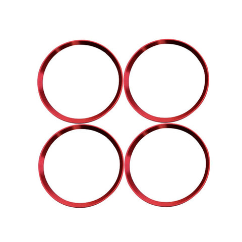 4 Pieces Alloy Car Wheel Rim Center Cap Hub Rings Decoration For Cadillac