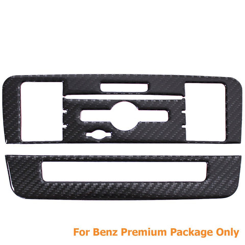 Real Carbon Fiber Interior Trim Stickers For Mercedes Benz 2013-2017 CLA GLA