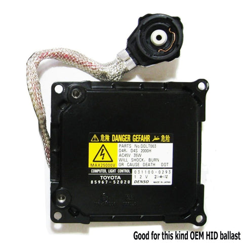 9005/9006 Adapters For Lexus Toyota OEM Denso Koito Ballast Power Cord Wires