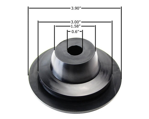 Rubber Housing Dust Seal Caps HID LED Light Aftermarket Headlamp Retrofit