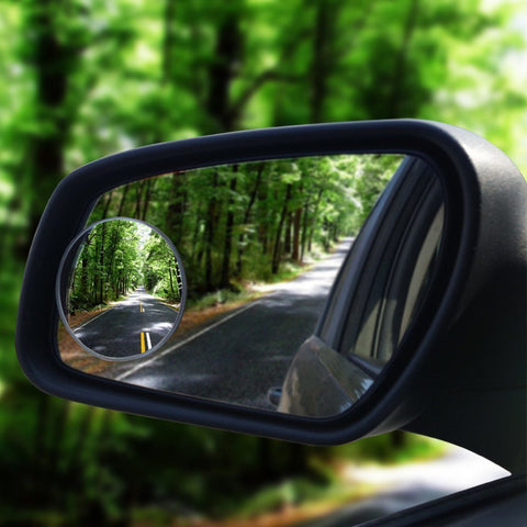 Stick On Rear View Blind Spot Wide Angle Mirrors for Car Truck SUVs Motorcycle