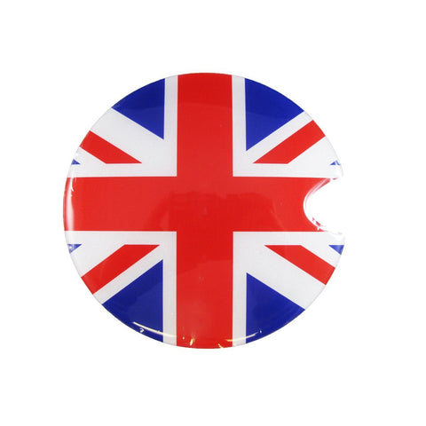 Ultra Thick Plastic Vinyl Sticker For Mini Cooper Gas Cap Cover