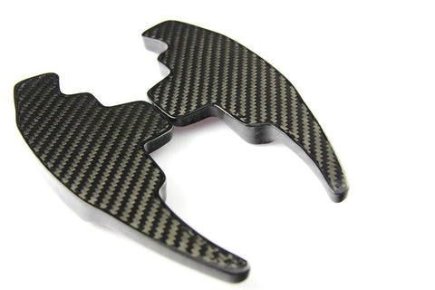 One Set Real Pure Carbon Fiber 3D Steering Wheel DSG Paddle Shifter Extension Direct Fit 2015-up Mercedes Benz C E CLA GLA GLC W205 W213 X205 W117 X156