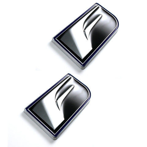 2 Pieces 3D Metal F Sport Auto Emblem Body Trunk Lid sticker decal badge for Lexus GS200t IS200t CT200h ES300h ES350 GS F LS600h