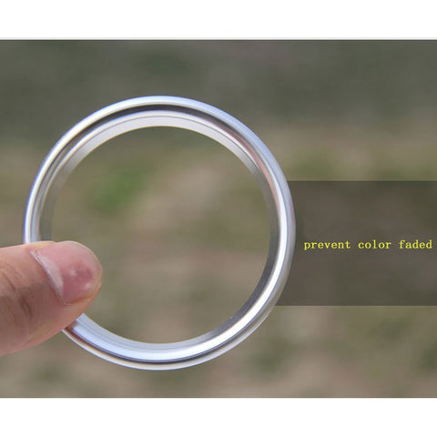 4pcs Chrome Car Auto AC Vent Outlet Decoration Ring Cover Trim for Audi A3 NEW