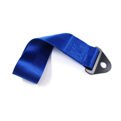 1x JDM Sports High Strength Racing Tow Strap Set For Front Rear Bumper Towing Hook