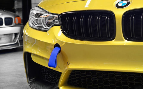 1x JDM Sports High Strength Racing Tow Strap Set For Front Rear Bumper Towing Hook