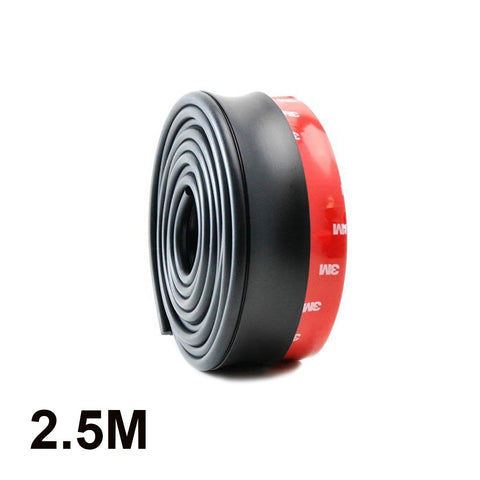 1x Front Bumper Lip Universal Splitter Chin Spoiler Racing Sporty Body Kit Trim (8ft)