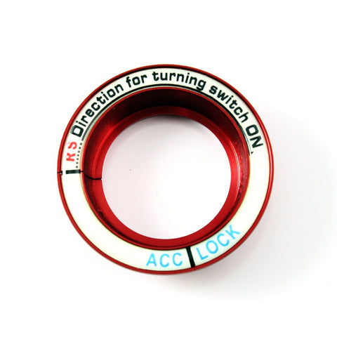 1 Piece Car Engine Start Stop Ignition Key Hole Luminous Cover Sticker For Ford Focus 2 3 4 Sedean Hatchback and Kuga