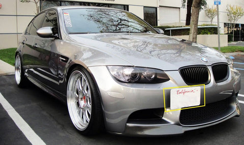 1 Set Front Tow Hook License Plate Bumper Mounting Bracket Fit BMW F30 F32 F33 F36 F10 F11 E84 F25 i3 3 4 5 Series X1 X3 Mini Cooper R60 R61 E55 E56