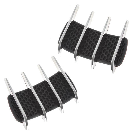 1 Set Car Custom Hood Side Flow Vent Fender Intake Grille Air Net Door Cover Decal Auto Stickers
