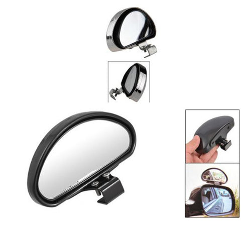 Blind Spot Mirror, 2 Pcs Convex Clip On Half Oval Rear View Conter Blind Spot Angle Auxiliary Mirrors For Car Truck SUVs Motorcycle