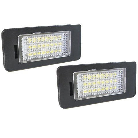 Direct Replace Error Free 24-LED License Plate Lamps For BMW E90 E92 E60 E70
