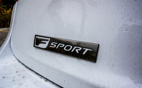 3D Metal F Sport Auto Emblem Body Trunk Lid sticker decal badge for Lexus GS200t IS200t CT200h ES300h ES350 GS F LS600h