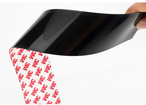 6pcs Reflective Black Exterior Window Pillar Posts Molding Pre-Cut Cover Side Door Trims For Honda Civic Sedan 2006 2007 2008 2009 2011