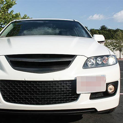 1 Set Black / Gold / Red Sporty Racing Front Tow Hook License Plate Bumper Mounting Bracket Fit for Mazdaspeed 6 2006-2007