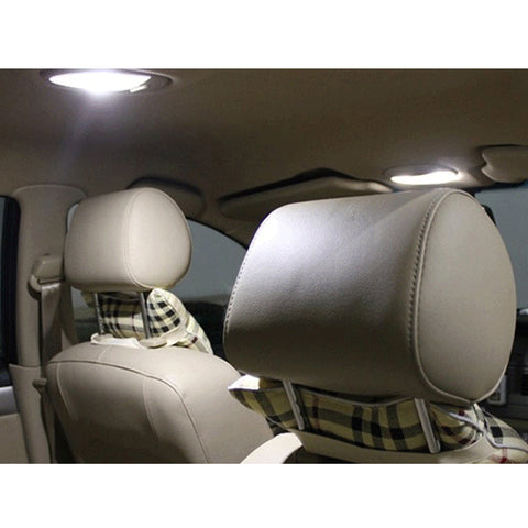 600LM 6411 6418 LED Bulb White Canbus Error Free 6-SMD 3030 39MM Festoon C5W 6413 6423 DE3425 DE3423 LED Bulbs for Interior Dome Map License Plate Trunk Courtesy Light