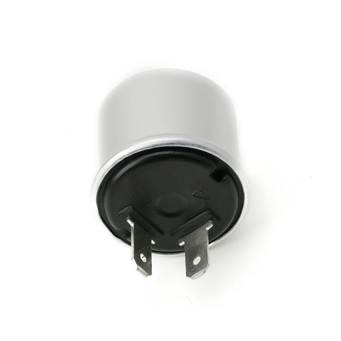 2-Prong 12V Electronic LED Flasher Relay Hyper FIX Motorcycle Turn Signal Bulbs