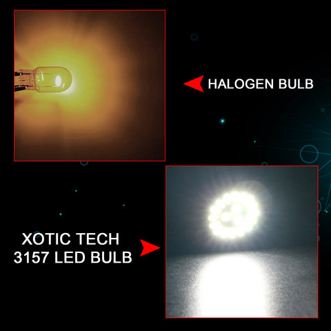 for GMC Sierra 1500 2500 3500 HD White 3157 LED Daytime Running Light DRL Bulbs