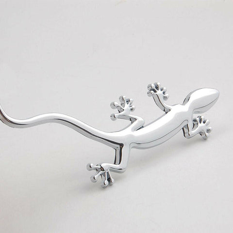 Silver Lizard Gecko Badge Emblem Sticker For Audi Quattro A1 A4 A3 A5 TT S3 S5 RS3 RS4