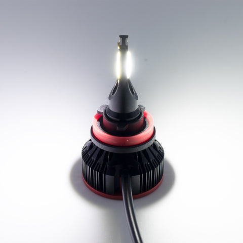 6000K Xenon White LED Headlight Bulb All-in-One Conversion High Low Beam Kit, 6000LM Super Bright Fog Light Replacement