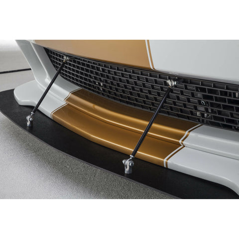 Adjustable 6"-9" / 8"-11" / 10"-13" Front Bumper Lip Splitter Diffuser Strut Rod Tie Bars Fit Most Vehicles, Black / Red / Blue / Silver