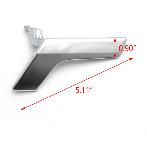 Left Driver / Right Passenger Side Inside Interior Door Handle Repair Kit for Mercedes Benz W204 X204 GLK250 GLK300 GLK350 C230 C250 C350 C63 AMG 2008-2015, Matte Silver