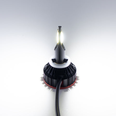 6000K Xenon White LED Headlight Bulb All-in-One Conversion High Low Beam Kit, 6000LM Super Bright Fog Light Replacement