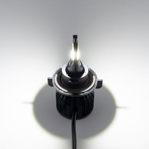 6000K Xenon White LED Headlight Bulb All-in-One Conversion High Low Beam Kit, 6000LM Super Bright Fog Light Replacement