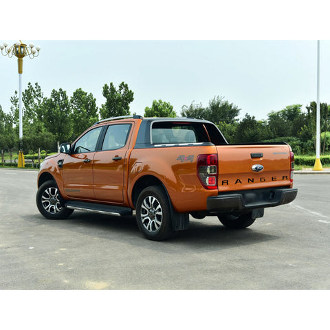 Matte Black / Red / White / Silver Rear Trunk Tailgate Vinyl Decal Insert Letter Sticker for Ford Ranger 2019