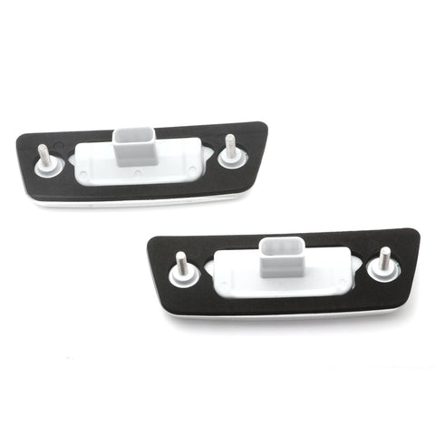 Clear Lens Chrome Amber LED Wheel Fender Side Marker Light Truck Signal Lamps For Kenworth T680 T700 T880 Peterbilt 567 Set-Back Axle models