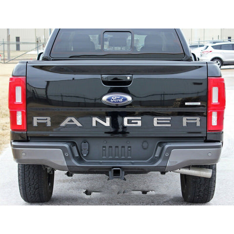 Matte Black / Red / White / Silver Rear Trunk Tailgate Vinyl Decal Insert Letter Sticker for Ford Ranger 2019