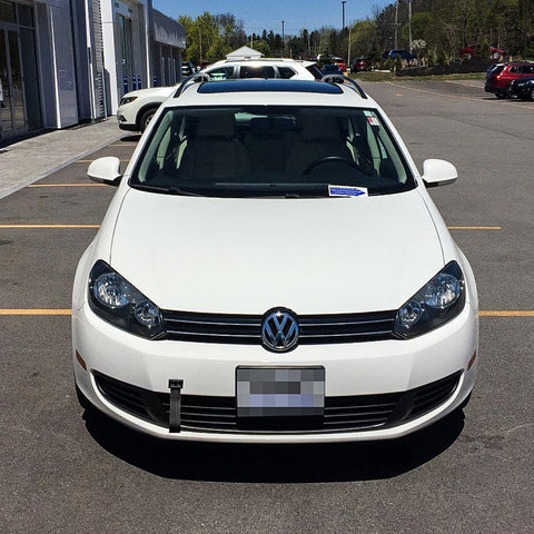 Blue / Black / Red JDM Style Tow Hole Adapter with Towing Strap for Volkswagen Jetta MK6 2011-2018