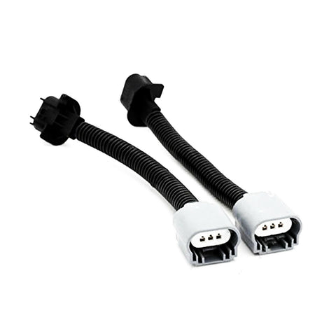 H13 9008 Adapter Extension Wiring Harness Sockets For Headlights Fog Lamps Retrofit