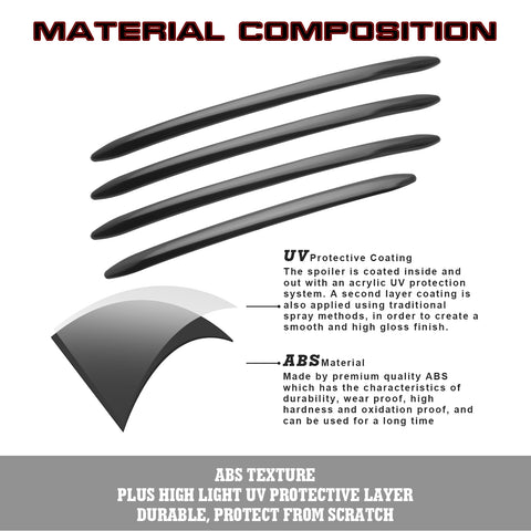 Black Door Handle + Door Edge Guard Cover Trim For BMW 5 series F10 2011-2017