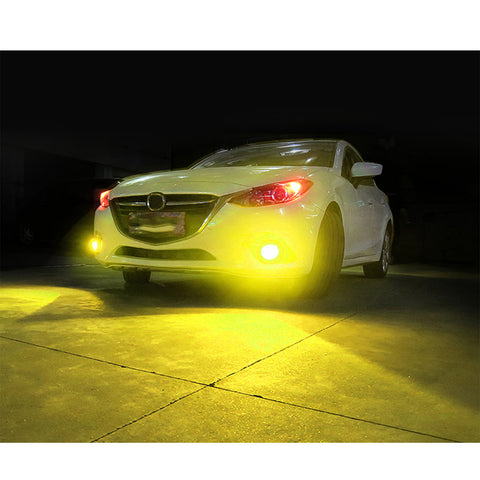9005 9006 HB3 HB4 / H8 H9 H11 / 880 881 889 COB LED Bulb White Golden Yellow Dual Color Fog Light Conversion Kit