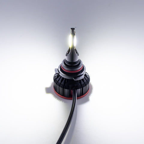 6000K Xenon White LED Headlight Bulb All-in-One Conversion High Low Beam Kit, 6000LM Super Bright Fog Light Replacement