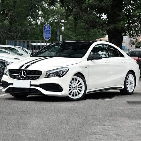 Double Racing Strips Car Sticker For Body Exterior Cosmetic, Hood, Roof, Trunk