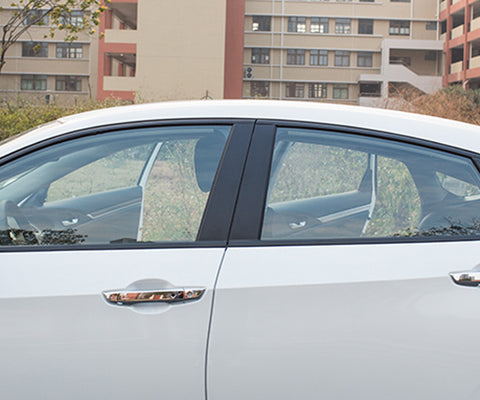 Window Trim Chrome Delete Blackout Overlay Pre-cut Genuine Vinyl KK For Toyota Camry 2018-2025 - Matte Black