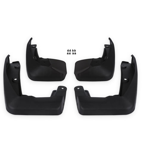 Front Rear Fender Mud Flaps Splash Guard w/ Hardware Compatible With Honda CR-V CRV 2017-2021 5th gen