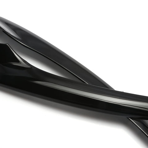 2pcs Black Front Bumper Corner Edge Guard Decor Cover For Toyota Camry 2018-2020