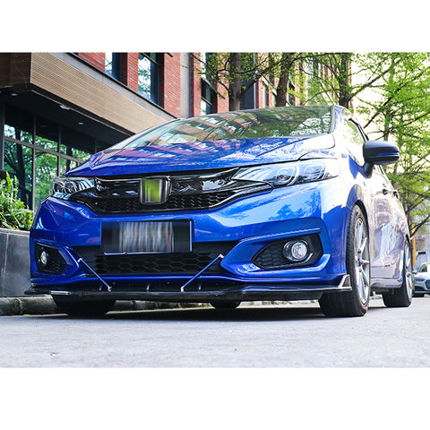 Adjustable 6"-9" / 8"-11" / 10"-13" Front Bumper Lip Splitter Diffuser Strut Rod Tie Bars Fit Most Vehicles, Black / Red / Blue / Silver