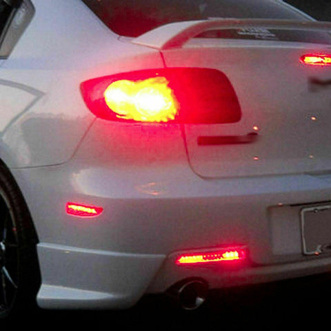 for Mazda 3 5 6 CX-5 CX-9 2008-2018 LED Strobe Flashing Brake Tail Stop Light, 40-SMD Extremely Bright